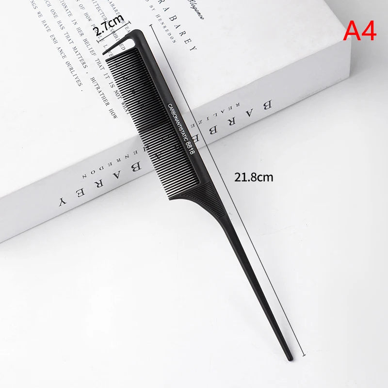 Barber Hairdressing Combs Multifunction Hair Detangler Comb Anti-static Haircare Hairstyling Tool Stylist Accessories