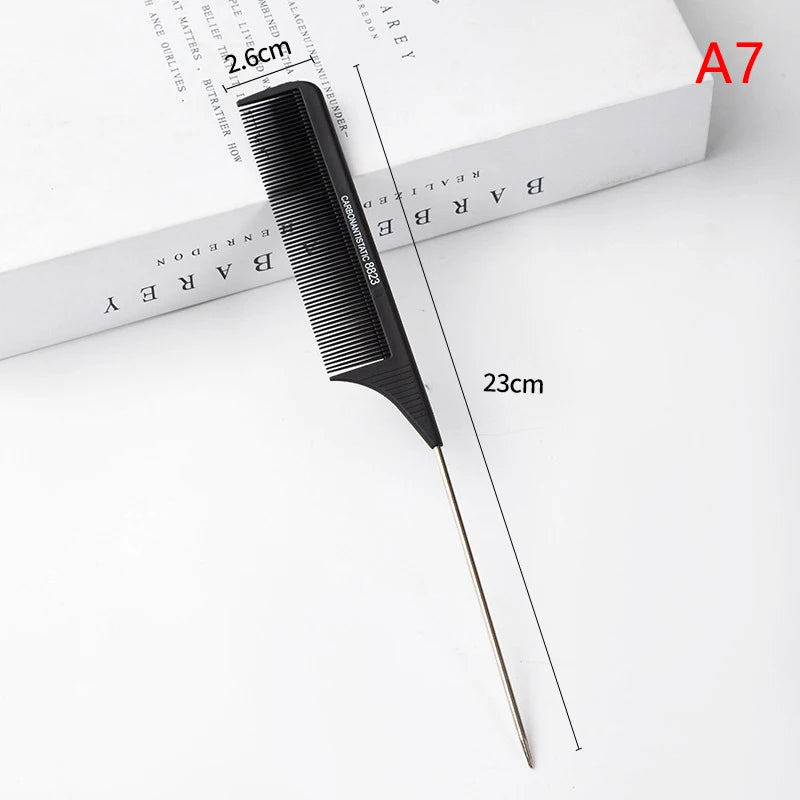 Barber Hairdressing Combs Multifunction Hair Detangler Comb Anti-static Haircare Hairstyling Tool Stylist Accessories