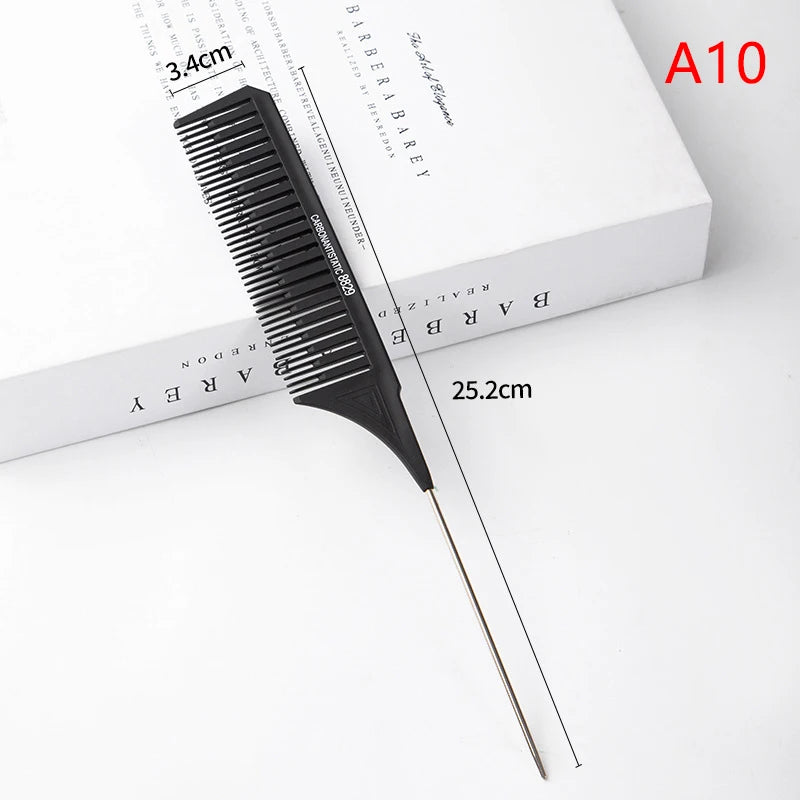 Barber Hairdressing Combs Multifunction Hair Detangler Comb Anti-static Haircare Hairstyling Tool Stylist Accessories