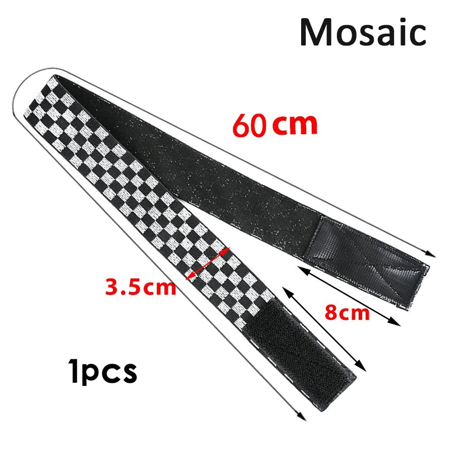 1Pcs Elastic Band For Wig Headband With Magictape Lace Melting Band To Lay Edges Baby Hair Edge Adjustable Wig Melt Bands