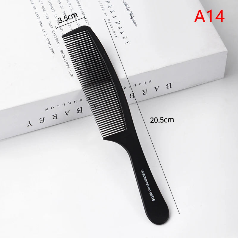 Barber Hairdressing Combs Multifunction Hair Detangler Comb Anti-static Haircare Hairstyling Tool Stylist Accessories