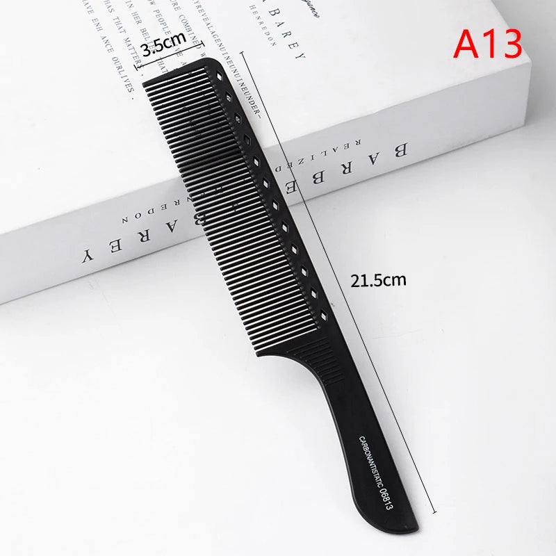 Barber Hairdressing Combs Multifunction Hair Detangler Comb Anti-static Haircare Hairstyling Tool Stylist Accessories