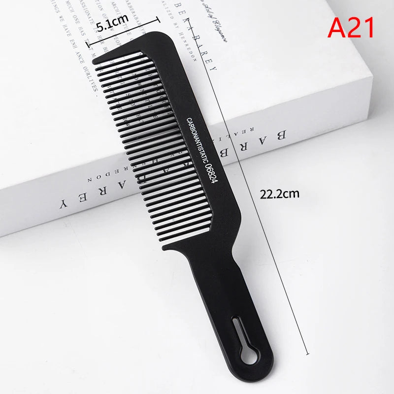 Barber Hairdressing Combs Multifunction Hair Detangler Comb Anti-static Haircare Hairstyling Tool Stylist Accessories