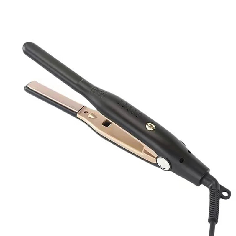 2 in 1 Flat Iron Hair Straightener Hair Curler Professional Ceramic Flat Iron For Short Hair Women And Men Beard Straightener