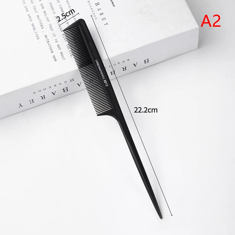 Barber Hairdressing Combs Multifunction Hair Detangler Comb Anti-static Haircare Hairstyling Tool Stylist Accessories